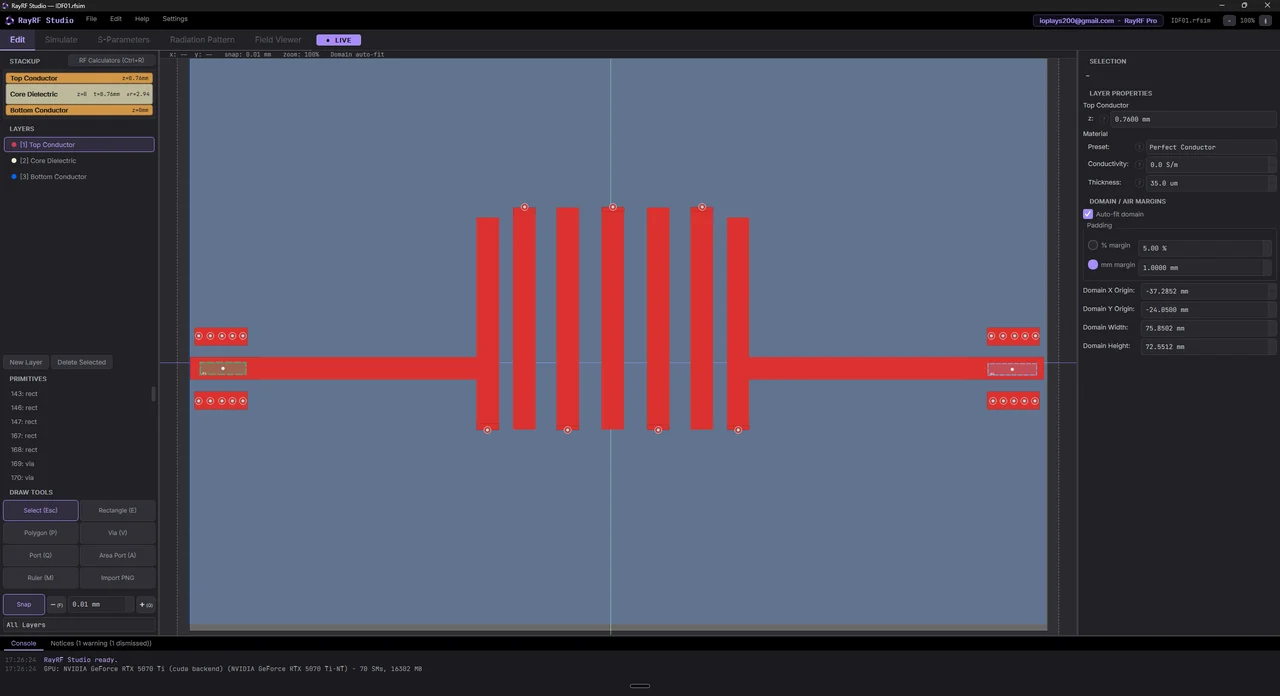 RayRF Studio