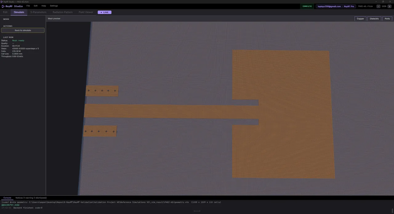 Mesh preview