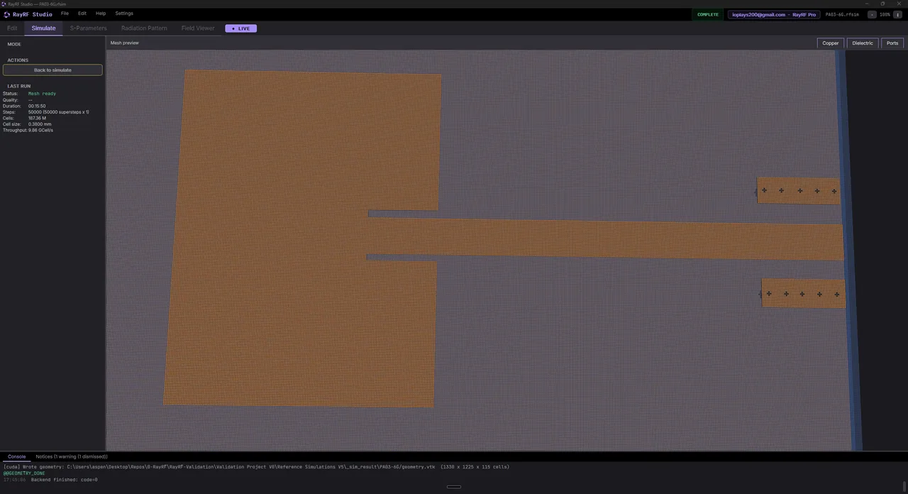 Mesh preview