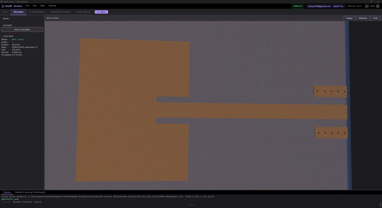Mesh preview